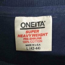 ONEITA(オニータ) USA製 プリント S/S Tシャツ メンズ import：L 中古 古着 0253_画像6