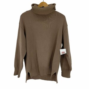 LIDnM(リドム) 18AW スリットタートルネックセーター メンズ JPN：L 中古 古着 0527