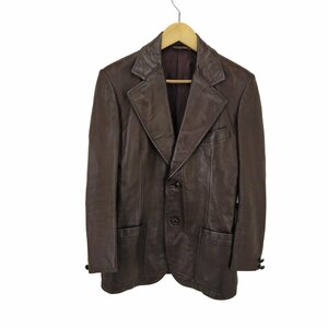 USED古着(ユーズドフルギ) Vintage Leather Jacket 2B クルミボタン メンズ 中古 古着 0626