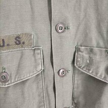 US ARMY(ユーエスアーミー) SATEEN UTILITY SHIRT メンズ 14 1/2×33 中古 古着 0711_画像5