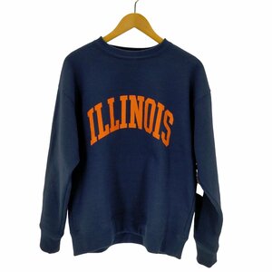 UNIVERSAL OVERALL(ユニバーサルオーバーオール) ILLINOIS ロゴ SWEAT SH 中古 古着 0245