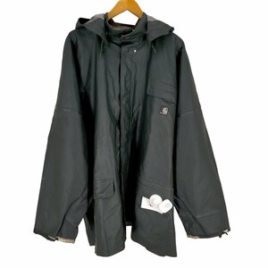 Carhartt(カーハート) 00S 襟コーデュロイ PVCコーティング レインパーカー メンズ 3 中古 古着 0103