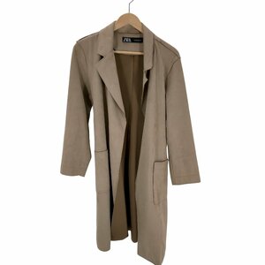 ZARA(ザラ) フェイクスウェード ロングコート レディース JPN：M 中古 古着 0225