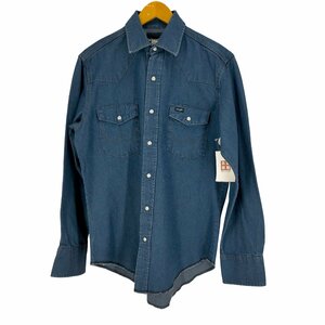 Wrangler(ラングラー) デニムウエスタンシャツ メンズ 15 1/2-35 中古 古着 0329