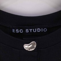 ESC STUDIO(イーエスシーステュディオ) デザインボタンプルオーバーカットソー レディース 表記無 中古 古着 1105_画像6