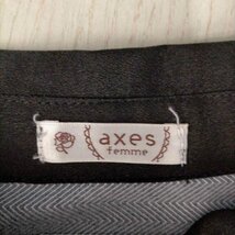 axes femme(アクシーズファム) レース切替 シャツワンピース レディース JPN：M 中古 古着 0842_画像6