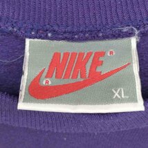 NIKE(ナイキ) 90S ロゴ刺繍 プルオーバースウェット メンズ import：XL 中古 古着 0223_画像6