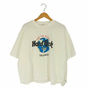 Hard Rock Cafe(ハードロックカフェ) 90s USA製 シングルステッチ ORLAMD フロ 中古 古着 0406