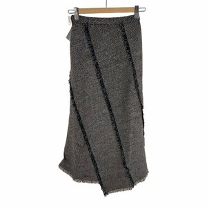 USED古着(ユーズドフルギ) L'Or Spiral Tweed Skirt レディース JPN： 中古 古着 0736