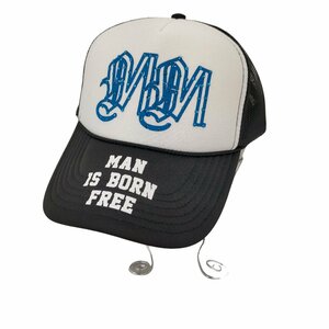 USED古着(ユーズドフルギ) MARGINAL MAN MAN IS BORN FREE メッシュ 中古 古着 0203