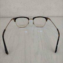 OLIVER PEOPLES(オリバーピープルズ) オプテックジャパン期 彫刻デザイン眼鏡 メンズ 5 中古 古着 0743_画像2