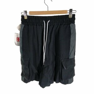 ANASOLULE(アナソルール) 21SS RELAXING SHORTS スエード切替 ハーフパンツ 中古 古着 1005