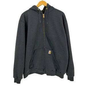 Carhartt(カーハート) RAIN DEFENDER ロゴパッチ ジップアップパーカー 裏地メッシ 中古 古着 0328