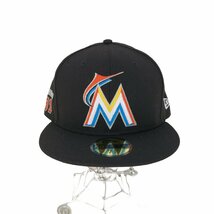 NEW ERA(ニューエラ) 59FIFTY MLB チームロゴ刺繍 6パネルキャップ メンズ 7 1/ 中古 古着 0907_画像1