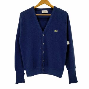 LACOSTE(ラコステ) 糸巻きタグ アクリルカーディガン メンズ import：S 中古 古着 0325