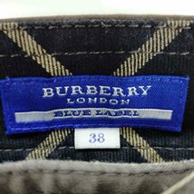 BURBERRY BLUE LABEL(バーバリーブルーレーベル) 5分丈カーゴパンツ レディース 38 中古 古着 0427_画像6