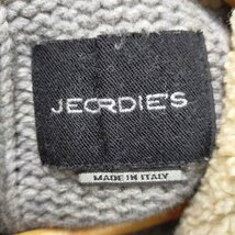 USED古着(ユーズドフルギ) JEORDIE'S レザー切替ハイネックカーディガン メンズ 表記 中古 古着 0931_画像6