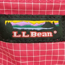 L.L.Bean(エルエルビーン) ナイロン チェック トートバッグ レディース 表記無 中古 古着 0224_画像6