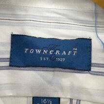 TOWNCRAFT(タウンクラフト) 90S~ストライプシャツ メンズ 16 1/2 中古 古着 0831_画像6