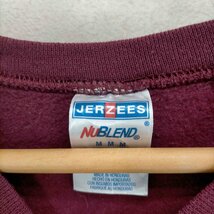 JERZEES(ジャージーズ) フロントラバープリントスウェードレザー メンズ import：M 中古 古着 0910_画像6