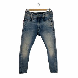 G-STAR RAW(ジースターロー) D-STAQ 3D SLIM スキニーデニムパンツ メンズ W2 中古 古着 0225