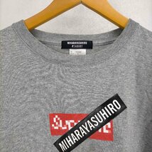 MIHARA YASUHIRO(ミハラヤスヒロ) TABOOT ボックスロゴTシャツ メンズ JPN：3 中古 古着 0203_画像3