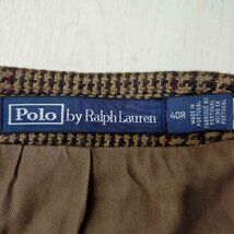 Polo by RALPH LAUREN(ポロバイラルフローレン) Polo Twees 千鳥柄 2Bテー 中古 古着 0402_画像6