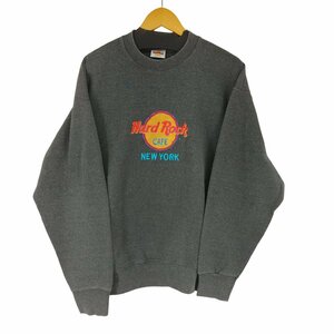 Hard Rock Cafe(ハードロックカフェ) 90s USA製 NEW YORK クルーネックスウェ 中古 古着 0846