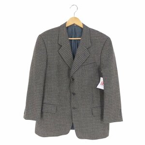 VALENTINO UOMO(バレンティノウオモ) イタリア製 OLD バージンウール ツイード 3Bテー 中古 古着 0946