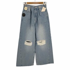 Whim Gazette(ウィムガゼット) the pause 24ss Tuck Denim P 中古 古着 0402