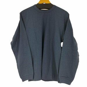 無印良品(ムジルシリョウヒン) 22SS 洗いざらし 太番手 クルーネック 長袖Tシャツ メンズ M 中古 古着 0826