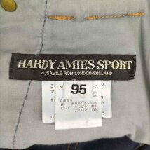 HARDY AMIES SPORT(ハーディエイミス) GOLF EMBROIDERY DENIM PAN 中古 古着 0408_画像6