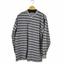 USED古着(ユーズドフルギ) WELDON ヘンリーネック ボーダー L/S カットソー メンズ 中古 古着 0424_画像1