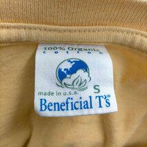 patagonia(パタゴニア) USA製 beneficial t's 両面ロゴ プリント Tシャツ メ 中古 古着 0604_画像6