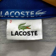 LACOSTE(ラコステ) ワニ刺繍 鹿の子ポロシャツ メンズ 表記無 中古 古着 0850_画像6