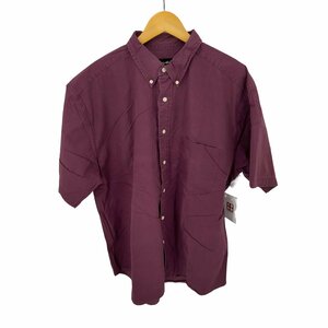 Eddie Bauer(エディーバウアー) コットンBDS/Sシャツ メンズ import：XL 中古 古着 0915