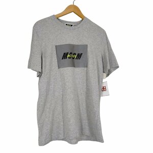 MSGM(エムエスジーエム) ACTIVE リフレクタープリント半袖Tシャツ メンズ JPN：S 中古 古着 1227