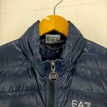 EMPORIO ARMANI EA7(エンポリオアルマーニイーエーセブン) ロゴプリントライトダウンジャケ 中古 古着 0203_画像3