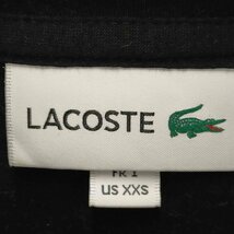 LACOSTE(ラコステ) ロゴ刺繍 クルーネックロングスリーブTシャツ レディース XXS 中古 古着 0506_画像6