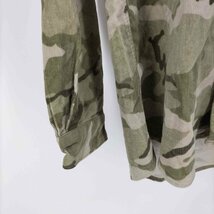 BEN DAVIS(ベンデイビス) Stretch Camo Coal L/S Shirt ストレッチ 中古 古着 0924_画像4