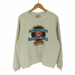 Hanes(ヘインズ) 90S 刺繍タグ HEAVYWEIGHT USA製 ショップ 企業 ロゴ プリント 中古 古着 0906