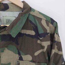 US ARMY(ユーエスアーミー) USA製 RIPSTOP BDU SHIRTS リップストップ ミリタ 中古 古着 0906_画像3