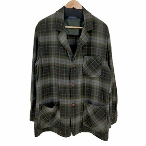 PENDLETON(ペンドルトン) 50S USA製 タータンチェック アンコンジャケット メンズ imp 中古 古着 0348