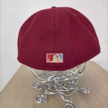 NEW ERA(ニューエラ) 59FIFTY Laurel カーディナル ケリーアンダーバイザー メンズ 中古 古着 0743_画像3