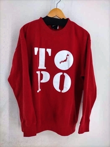 USED古着(ユーズドフルギ) TPO プリント クルーネックスウェット メンズ JPN：XL 中古 古着 0228