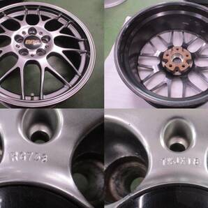 超希少/鍛造/軽量♪BBS RG-R RG758♪18×7.5J +40♪PCD108♪ダイヤモンドブラック♪ルノー カングー/プジョー /シトロエン/ボルボ V70/V60の画像2