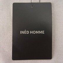 新品 イネドオム ブロックカラー ポンチ プルオーバー L グレージュ ベージュ 【I46247】 INED HOMME 秋冬 メンズ トップス スウェット_画像7