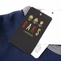 新品 ダックス チェック 切替 ヘンリーネック カットソー L 紺 【I43236】 DAKS LONDON メンズ Tシャツ ロンT プルオーバー_画像8