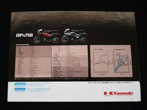 カワサキ　ＧＰＺ７５０　１９８３年　希少カタログ・良品・送料込み！_画像7