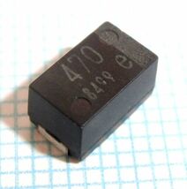 [10個] SP-Cap 2.5V 470uF Panasonic 高品質デジタル電源向き ●導電性高分子タンタル固体電解コンデンサ_画像1